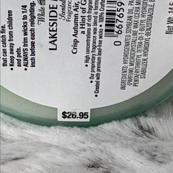 White Barn Lakeside Morning Candle - Light Blue - Picture 5 of 6